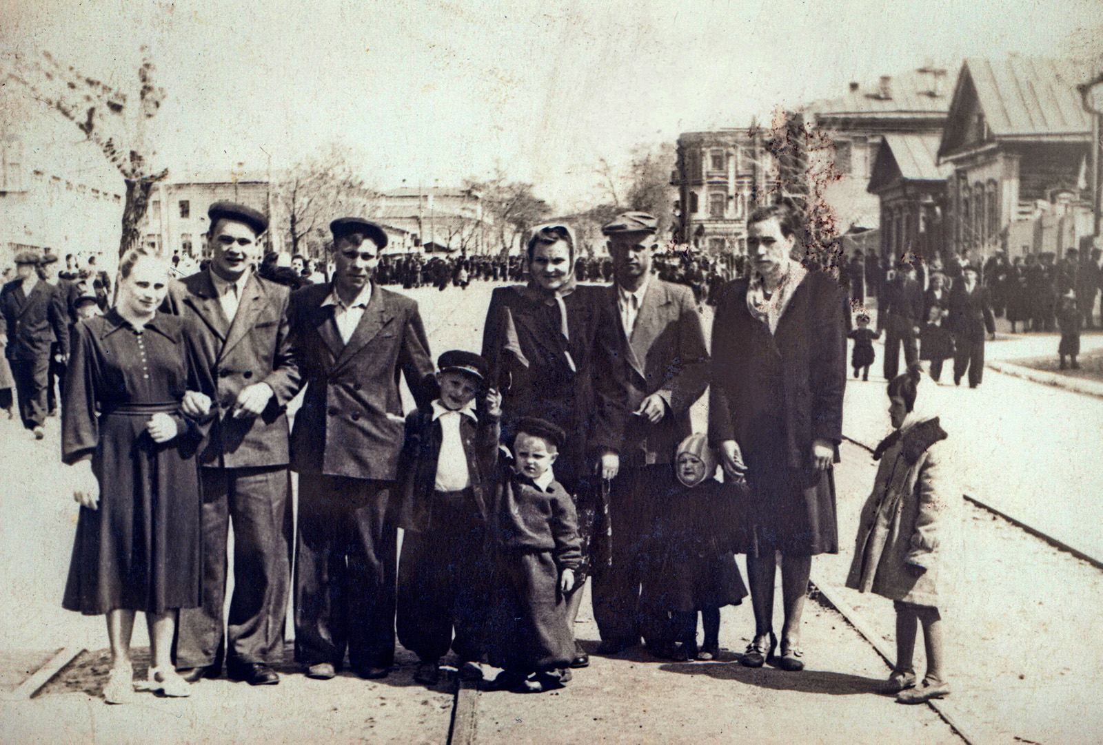 Первомайская демонстрация / 1 Мая 1956 / История Ульяновска / Годы и люди